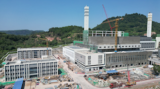 瀘州市垃圾焚燒發(fā)電廠擴(kuò)能工程加快施工建設(shè)，全力沖刺收官